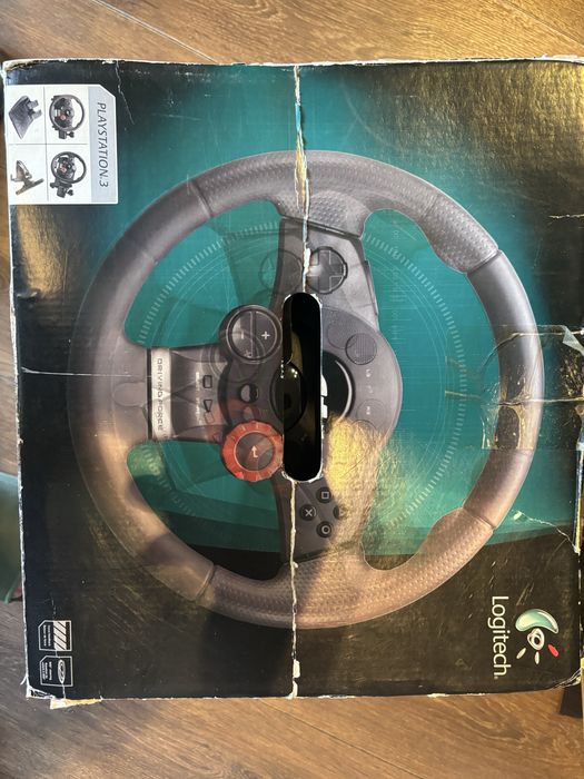 Logitech Driving Force GT **прочетете описанието**