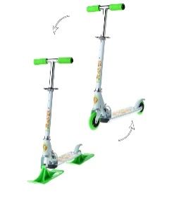 Самокат-Снегокат 2В1