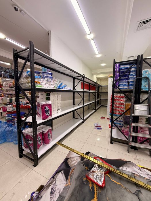 Stelaj, стеллаж торговый, складские,ustanovka bor.