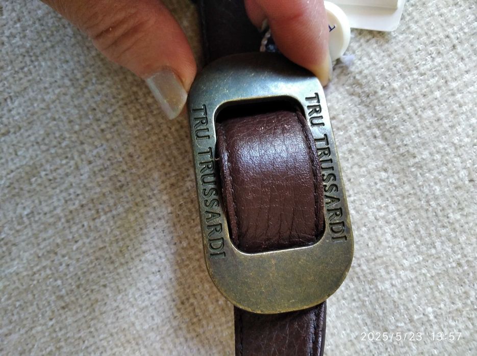 Дамски колан Liu Jo , кожен колан Trussardi унисекс