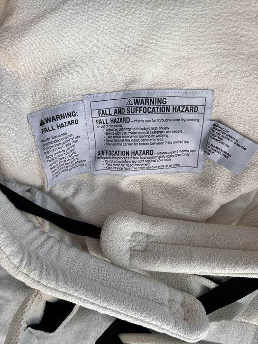 Кенгуру Bumpsuit букле Ivory