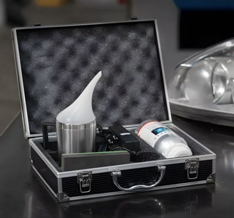 Професионален комплект за възстановяване и полиране на фарове