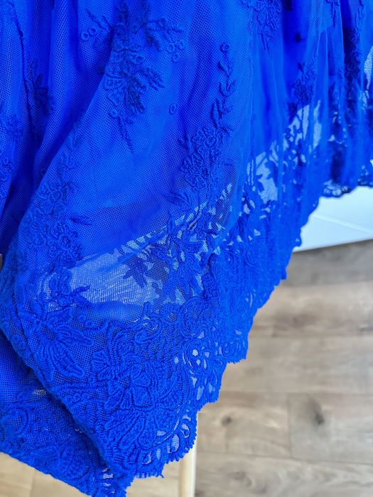 Лятна рокля синя