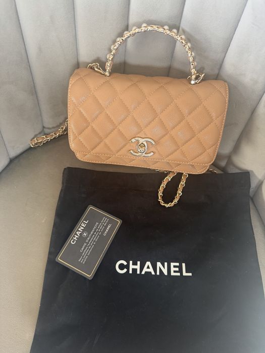 Chanel чанта естествена телешка кожа