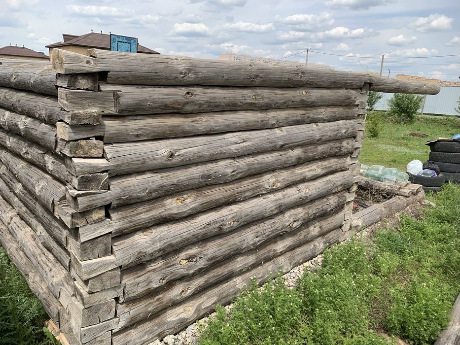 Бревна для бани.