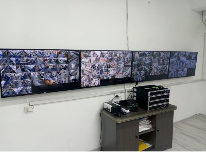 Damafon ustanovka kamera ustanovka