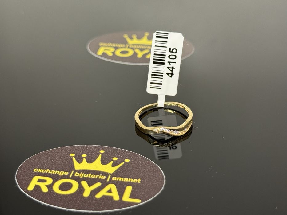 Bijuteria ROYAL : Inel AUR 14K NOU / 1.27 GR
