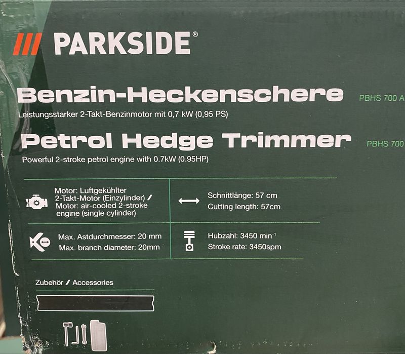 Храсторез Parkside PBHS 700 A1