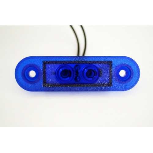 1 бр. LED ЛЕД габарити флаш с 2 SMD диода за ролбар  5 цвята , Полша