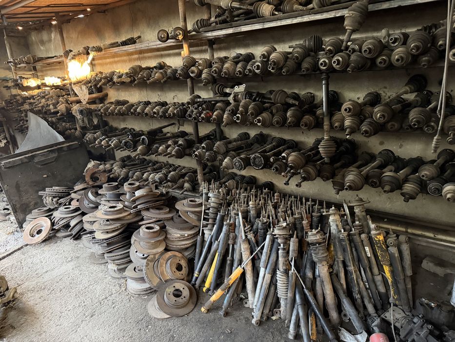 Ходовые части от ауди и мерс