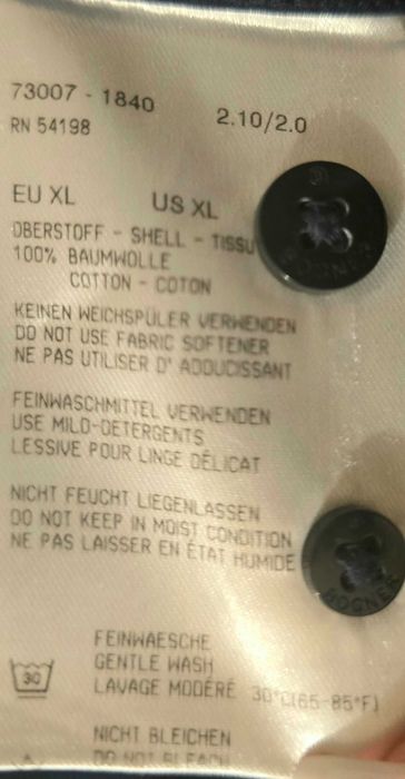 Bogner XL-мъжка риза слимфит (х-955)