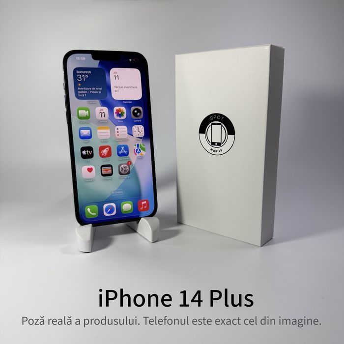ispotmobile.ro  iPhone 14 Plus 128 gb ! Garantie 2 ani + cadou
