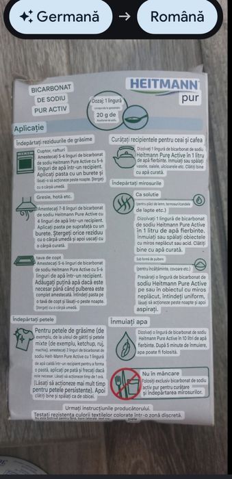Produse de curățenie și intretinere 13lei