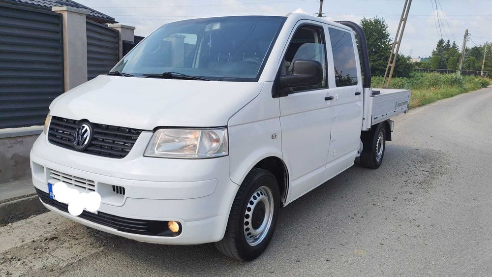 Vw T 5 doka,1.9tdi, acte la zi, fiscal pe loc.