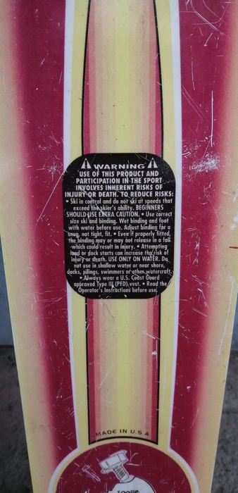 Водные лыжи производства Америка