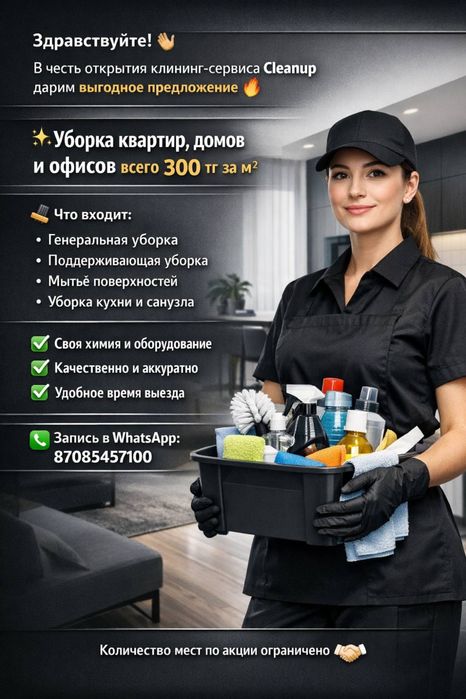 Клининг квартир офисов домой