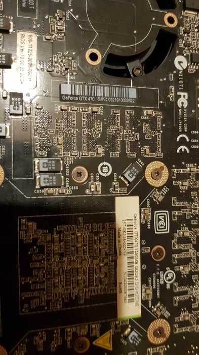 Placa video GTX 470
