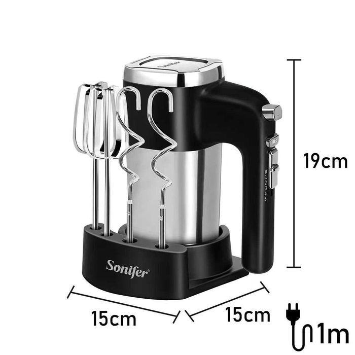 Электрический ручной миксер  500W Sonifer SF-7023 mi15