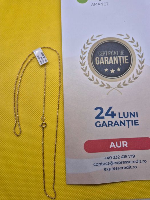 Lant de aur 18k (Ag29 Siraj b.32622.1) Garantie 2 ani