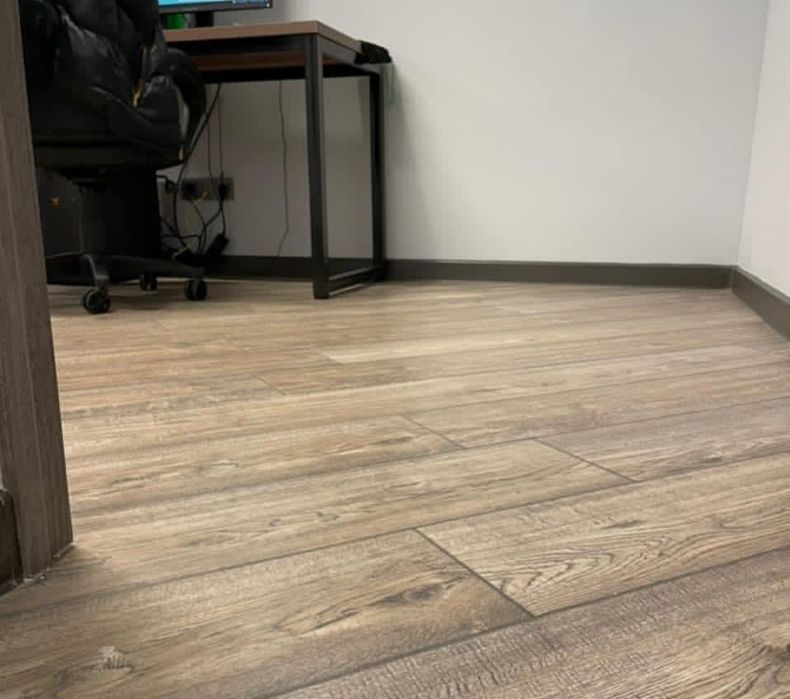 Профессиональная укладка ламината