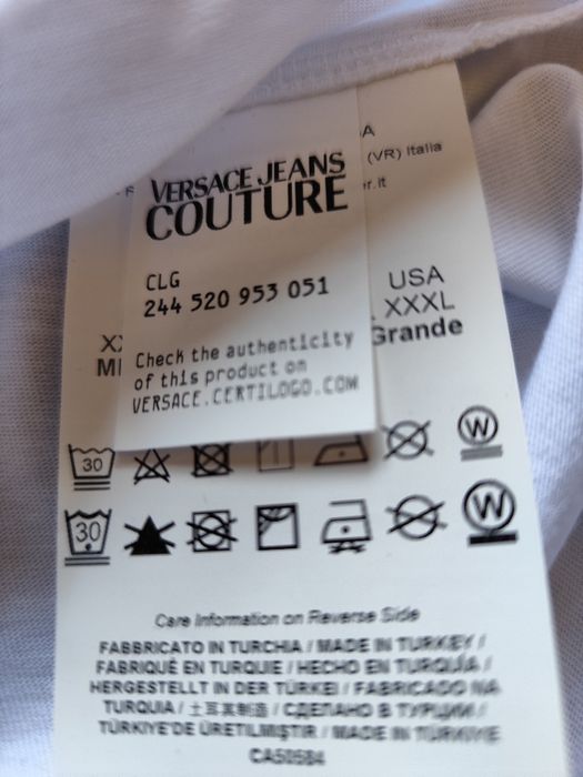 VERSACE JEANS COUTURE - оригинална тениска
