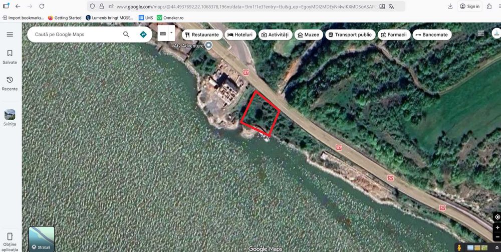 Vând teren intravilan - intrare in Svinita, Clisura Dunarii, utilitati