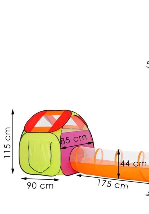 Loc de joaca și tunel
