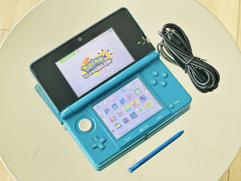 Nintendo 3DS Blue + 70 игри Pokemon Zelda Mario Нинтендо
