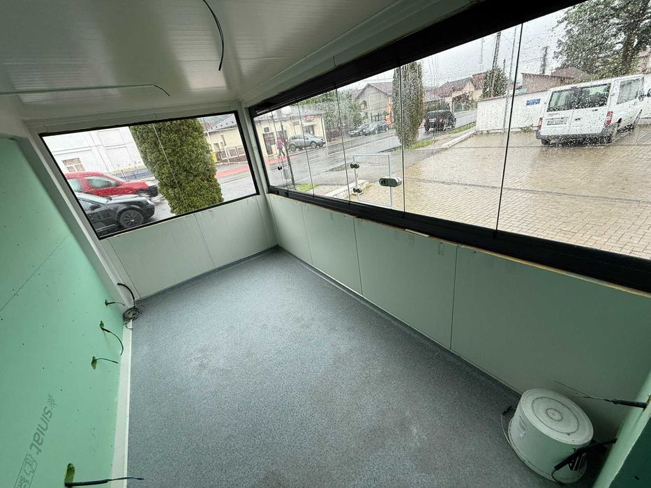 Vand container modular 6x5m pentru fast-food shaormerie, S=30 mp, nou