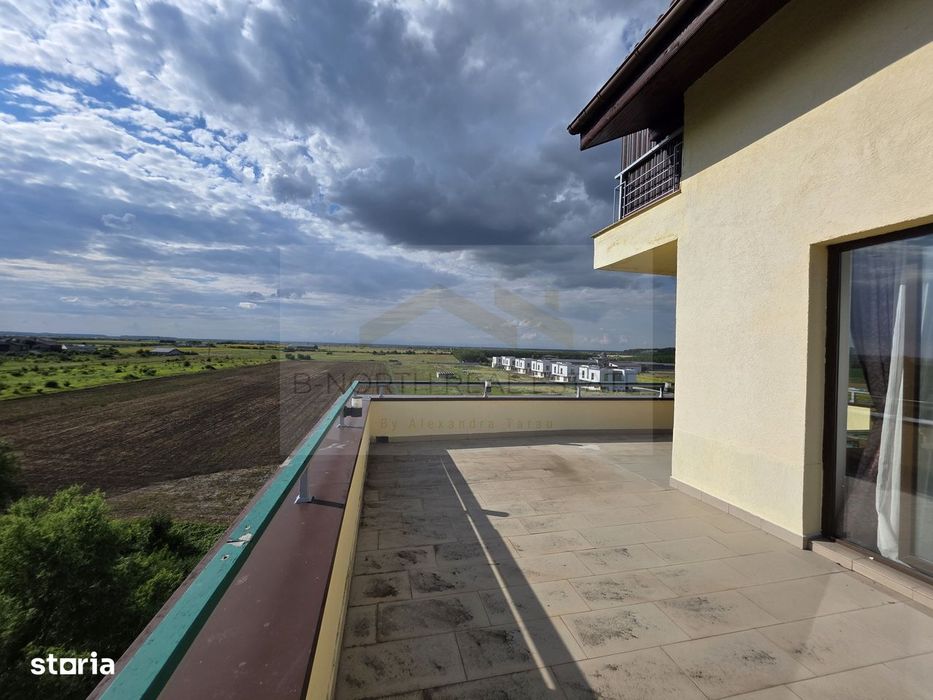 Penthouse 148mp  cu terase75 mp și șemineu | Corbeanca