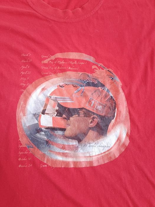 F1 Michael Schumacher vintage уникална мъжка тениска