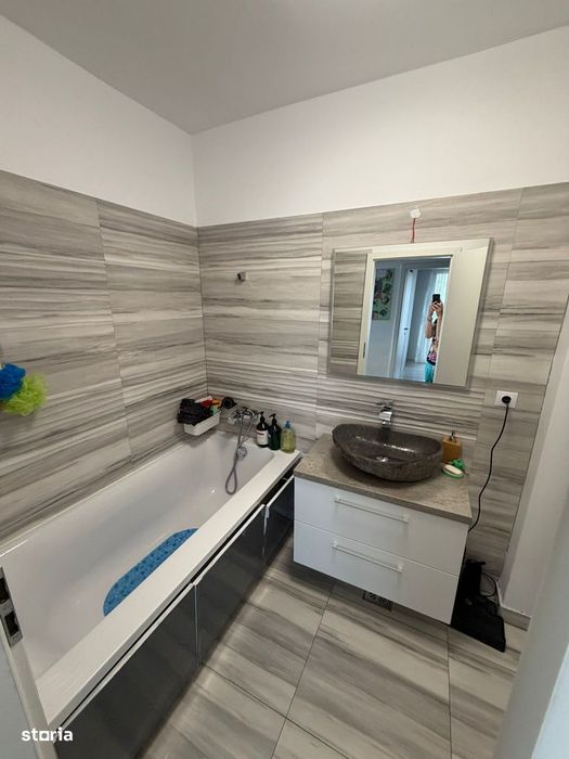 VAND Apartament 2 camere 53,5 mp, balcon 32 mp, complet mobilat, Iris