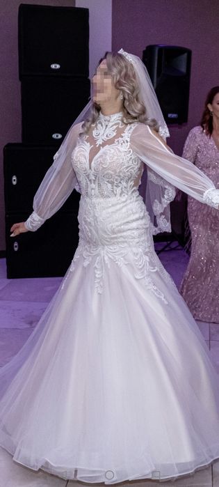 Rochie de mireasă stil sirenă