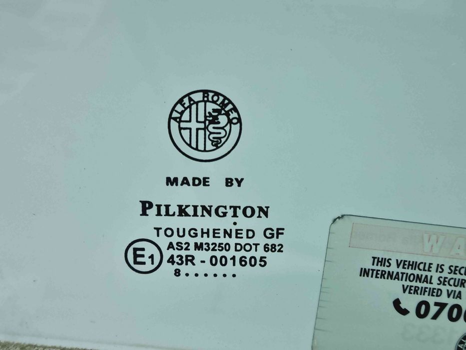 Geam usa dreapta fata Alfa Romeo 159 Sportwagon (939) [Fabr 2006-20011