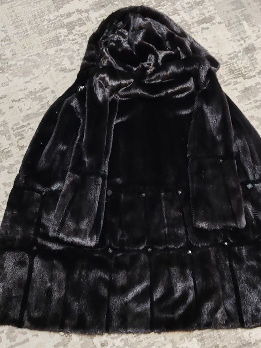 Шуба натуральная норковая