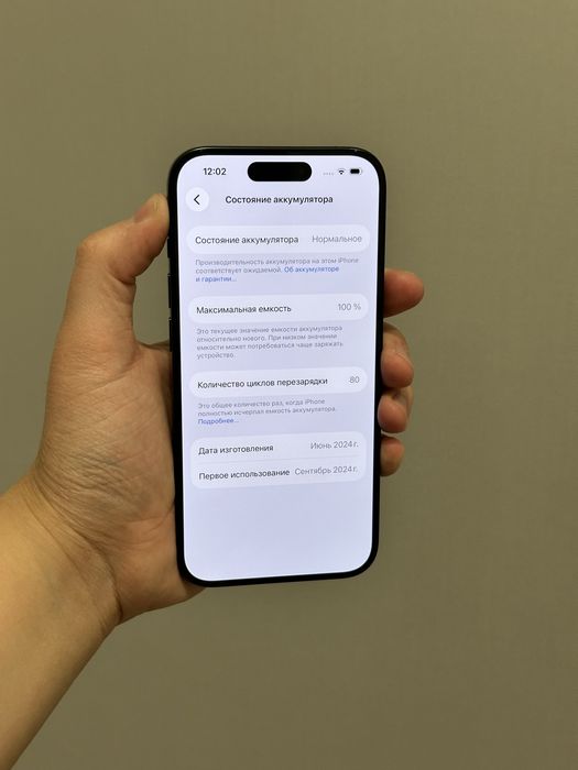 Iphone 15 pro 100%akb 256gb Айфон 15 про