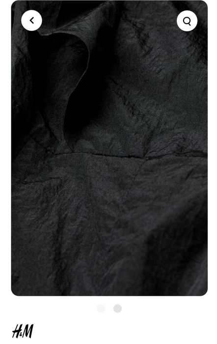 Платье короткое с воланами H&M, размер M