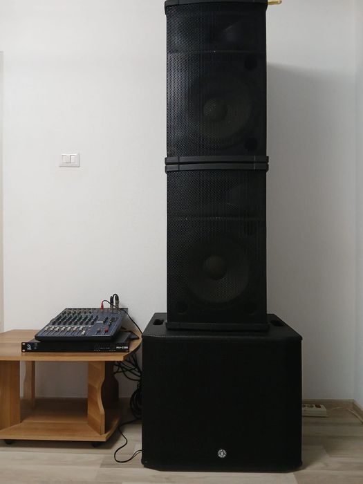 Vând mixer,stație, subwoofer activ
