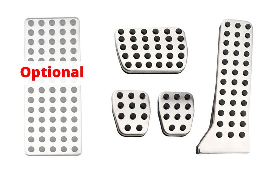 Ornamente INOX pedale si footrest Mazda 2 3 6 CX-3 CX-4 CX-5 CX-8 CX-9