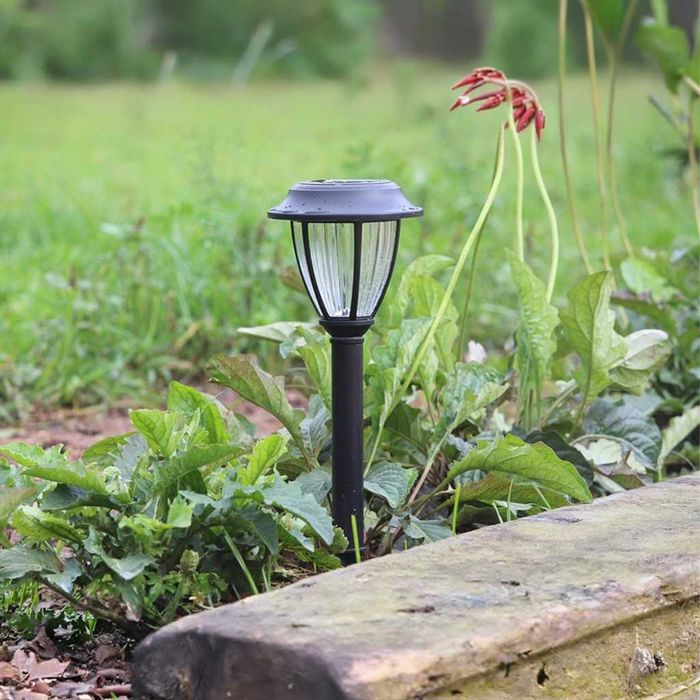Комплект соларни градински лампи 10 броя – LED външни фенери IP44