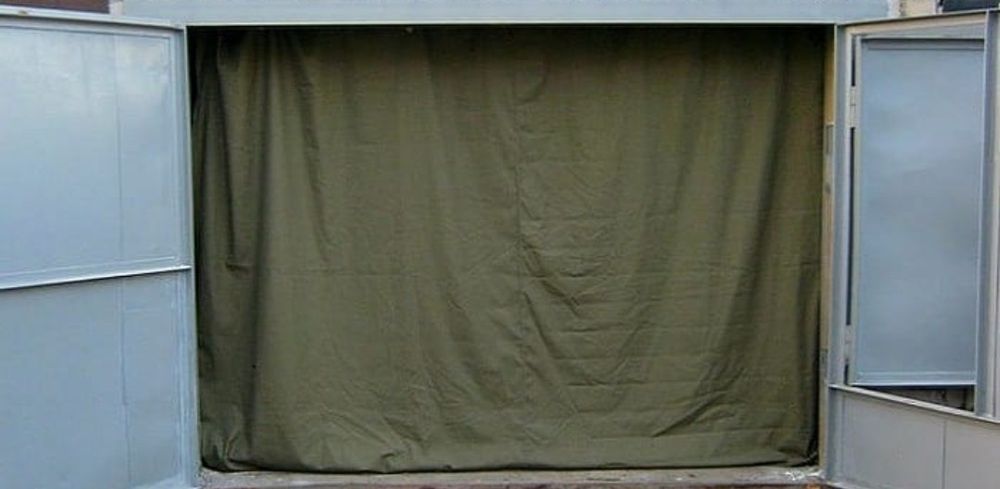 Шторы для ворот брезент