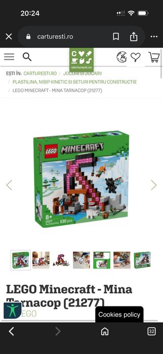 LEGO Minecraft - Mina Tarnacop (21277)
