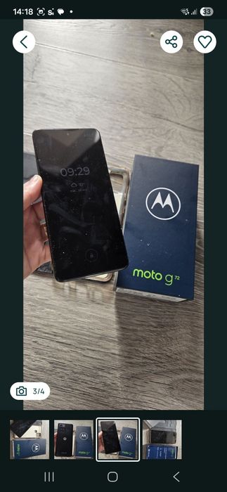 Motorola g72 foarte putin folosit