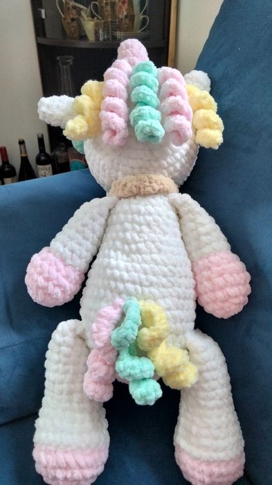 Плюшена играчка еднорог