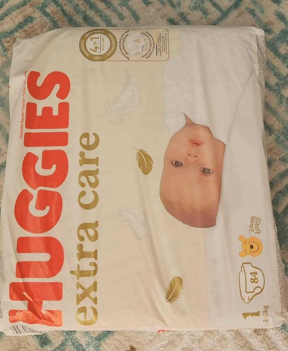 Scutece huggies nr 1