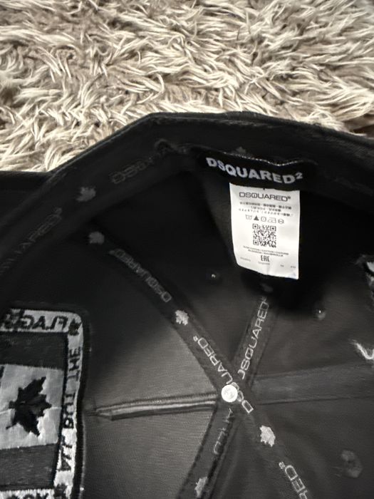Sapca Dsquared2 Flag full black Premium