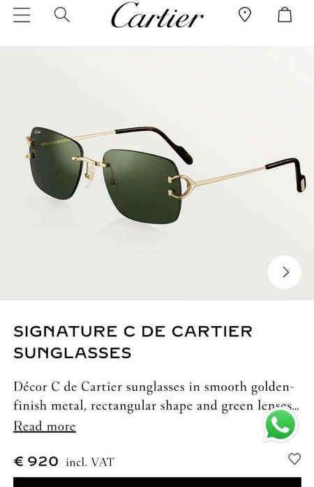 Слънчеви очила Cartier CT0330S