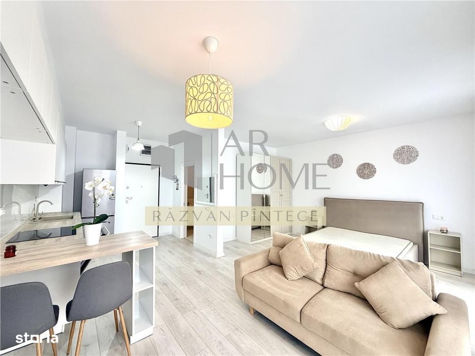 Garsoniera spatioasa, de lux, parcare, zona Vest Ploiesti — fotografia 1