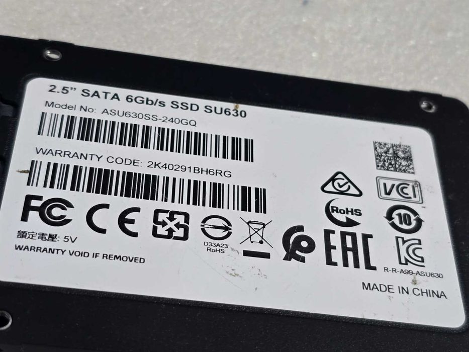 Solid-State Drive SSD ADATA SU630 240GB SATA 3 2.5 inch -test hdd sentinel