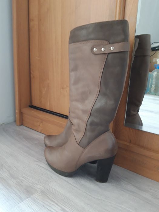 Зимние сапоги натуралка